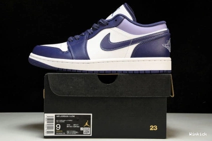 “Covered Jordan Tones” Low 1 Purple 553558-515 0731
